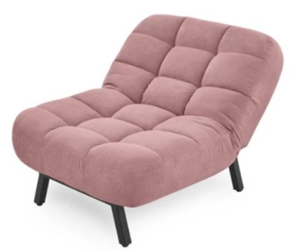 Мягкое кресло Абри опора металл (розовый) в Уфе - изображение