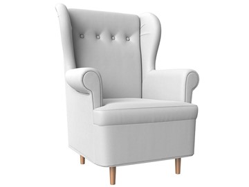 Кресло на ножках Торин, Белый (Экокожа) в Стерлитамаке - предосмотр