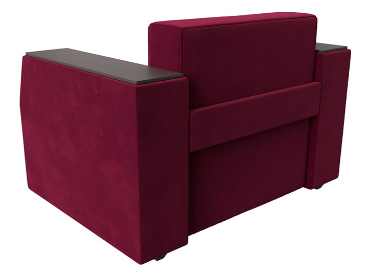 Кресло-кровать Атлантида, Бордовый (Микровельвет) в Стерлитамаке - изображение 2
