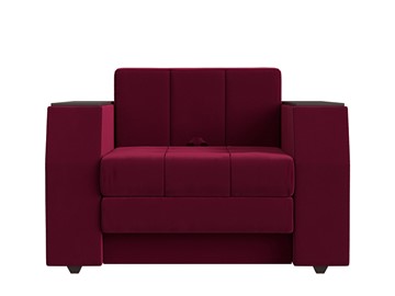 Кресло-кровать Атлантида, Бордовый (Микровельвет) в Стерлитамаке - предосмотр 6