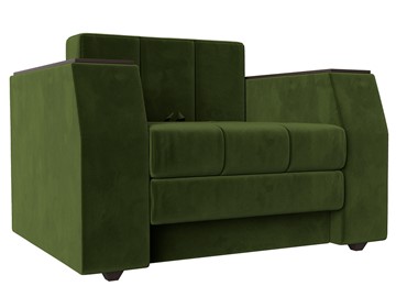 Кресло-кровать Атлантида, Зеленый (Микровельвет) в Уфе