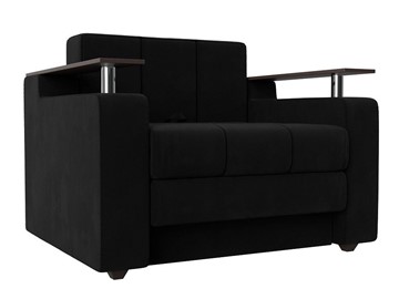 Кресло-кровать Мираж, Черный (Микровельвет) в Стерлитамаке