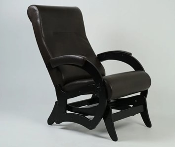 Маятниковое кресло Амелия, экокожа венге 35-К-В в Стерлитамаке - предосмотр