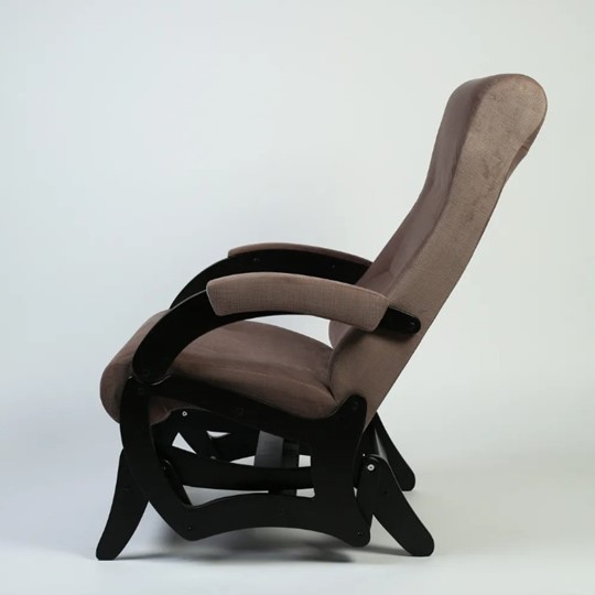 Кресло-качалка Амелия, ткань кофе с молоком 35-Т-КМ в Уфе - изображение 1