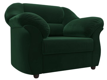 Кресло в гостиную Карнелла, Зеленый (велюр) в Стерлитамаке