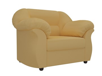 Кресло в гостиную Карнелла, Желтый (микровельвет) в Стерлитамаке