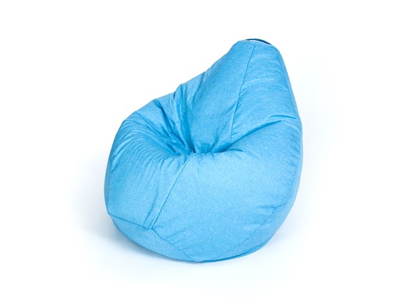 Кресло-мешок Хоум малое, голубое в Стерлитамаке - изображение