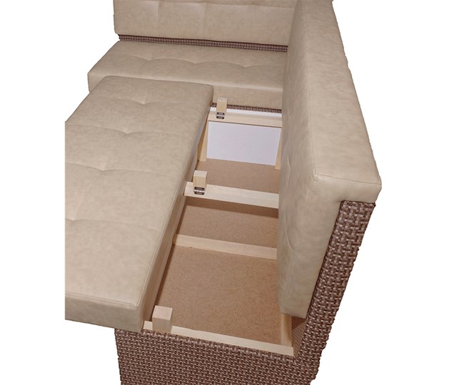 Кухонный угловой диван Нео КМ 3 с механизмом 2000*1110 в Салавате - изображение 6