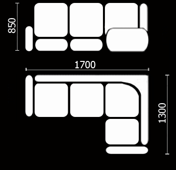 Угловой кухонный диван Нео КМ-01 (168х128 см.) в Уфе - изображение 3