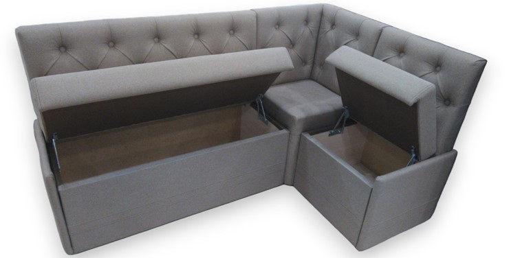 Кухонный угловой диван Квадро 7 мини с коробом в Стерлитамаке - изображение 2