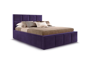 Кровать с основанием Октавия 1400,Мора фиолетовый в Салавате