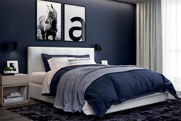 Кровать спальная Капри 180х200 (с основанием) в Стерлитамаке - изображение
