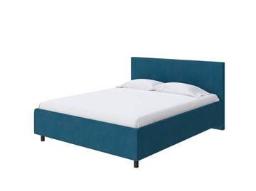 Спальная кровать Como (Veda) 3 140x200, Микрофибра (Diva Синий) в Стерлитамаке
