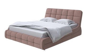 Двуспальная кровать Corso-6 180х200, Велюр (Ultra Горячий шоколад) в Стерлитамаке