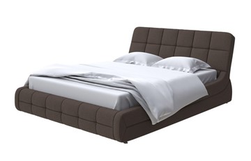 Кровать 2-спальная Corso-6 200х200, Рогожка (Savana Chocolate) в Стерлитамаке - предосмотр