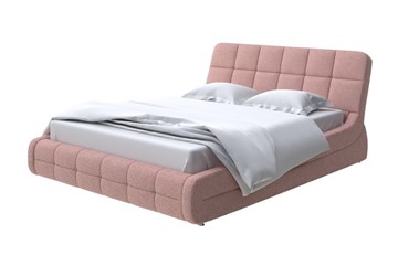 Кровать спальная Corso-6 200х200, Шенилл (Piano 10 Винтажный розовый) в Стерлитамаке