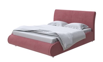 Кровать Corso-8 160x200, Велюр (Ultra Багряный) в Стерлитамаке
