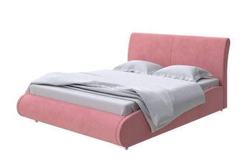Кровать 2-спальная Corso-8 Lite 160х200, Велюр (Ultra Ягодный сорбет) в Стерлитамаке