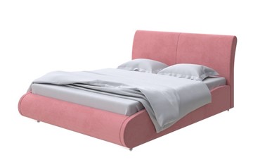 Кровать спальная Corso-8 Lite 200x200, Велюр (Ultra Ягодный сорбет) в Стерлитамаке