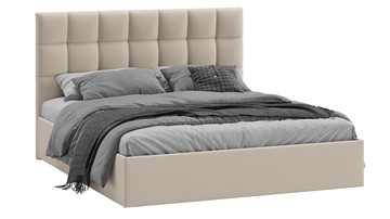 Двуспальная кровать Эмбер тип 1 (Велюр Confetti Cream) в Стерлитамаке - предосмотр