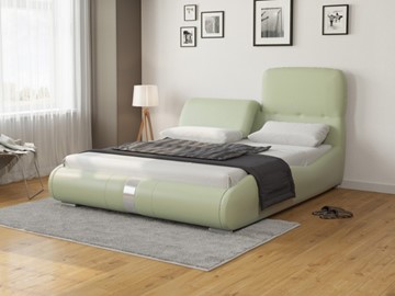 Кровать Лукка 180х200, Экокожа (Зеленое яблоко) в Стерлитамаке