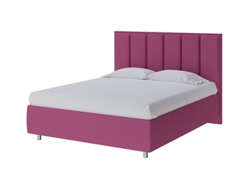 Кровать спальная Routa 200х200, Рогожка (Savana Berry (фиолетовый)) в Стерлитамаке