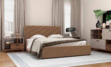 Кровать 2-спальная Юта 160х200 (вариант 3) с основанием в Уфе