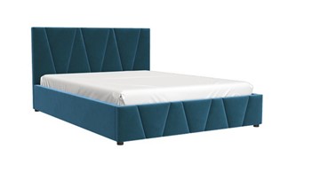 Кровать в спальню Вендетта (вариант 1 велюр) 1600х2000 с основанием в Салавате