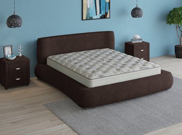 Кровать в спальню Zephyr 180х200, (Велсофт Горький шоколад) в Стерлитамаке