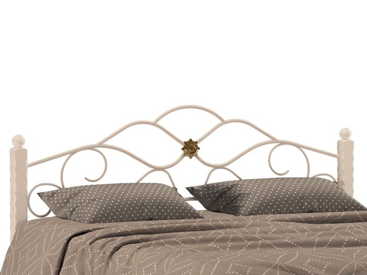Кровать 2-спальная Гарда 3, 160х200, белая в Стерлитамаке - изображение 2
