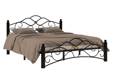 Спальная кровать Гарда 3, 160х200, черная в Стерлитамаке - предосмотр 1