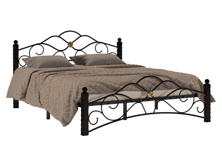 Спальная кровать Гарда 3, 160х200, черная в Стерлитамаке - изображение 1