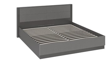 Двуспальная кровать с механизмом Наоми 1600, цвет Фон серый, Джут СМ-208.01.02 в Стерлитамаке - предосмотр 1
