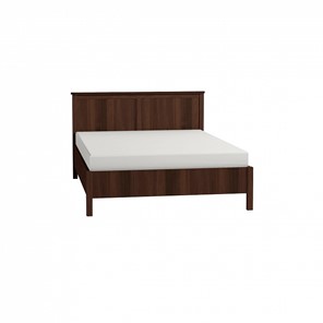 Двуспальная кровать Sherlock 42 + 2.1 Основание с гибкими ламелями металл 1600, Орех шоколадный в Уфе