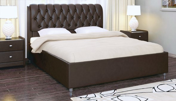 Кровать спальная Белиста 160х200 с основанием в Стерлитамаке - изображение