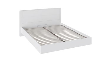 Спальная кровать Наоми 1600, цвет Белый глянец СМ-208.01.01 в Уфе