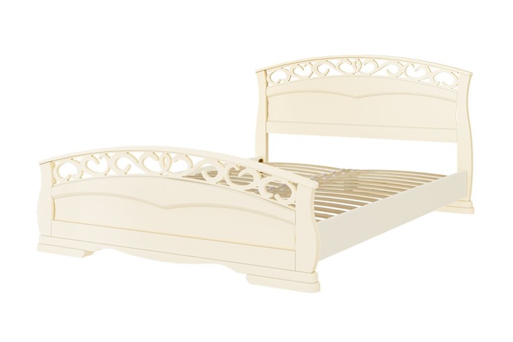 Кровать 2-х спальная Грация-1 (слоновая кость) 160х200 в Стерлитамаке - изображение 1