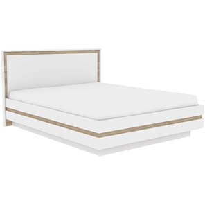 Кровать Анона 9(160), Белый/Дуб сонома в Стерлитамаке