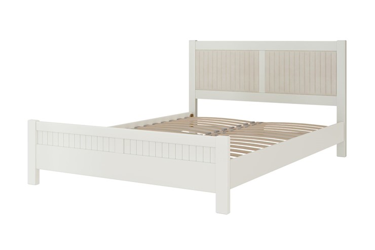Кровать 2-спальная Фрида (белый античный) 160х200 в Стерлитамаке - изображение 1
