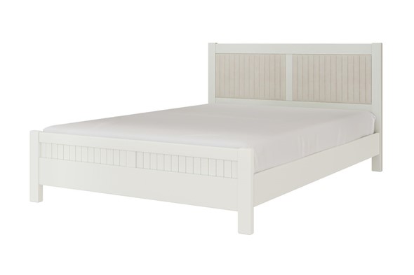 Кровать полуторная Фрида (белый античный) 140х200 в Стерлитамаке - изображение