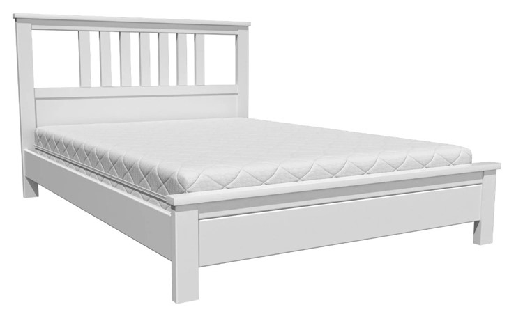 Кровать Лаура (Белый Античный) 160х200 в Стерлитамаке - изображение 1
