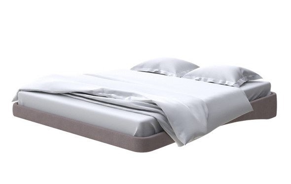 Парящая кровать 160х200, Рогожка (Тетра Мраморный) в Стерлитамаке - изображение