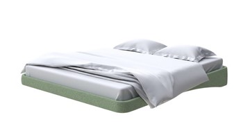 Кровать парящая 180х200, Искусственная шерсть (Лама Авокадо) в Стерлитамаке