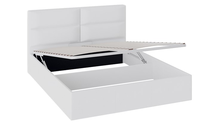 Кровать с механизмом 2-спальная Глосс ТД 319.01.02 (Белый) в Стерлитамаке - изображение 2