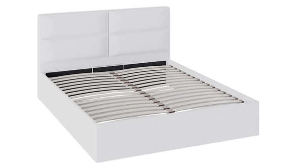 Кровать с механизмом 2-спальная Глосс ТД 319.01.02 (Белый) в Стерлитамаке - изображение