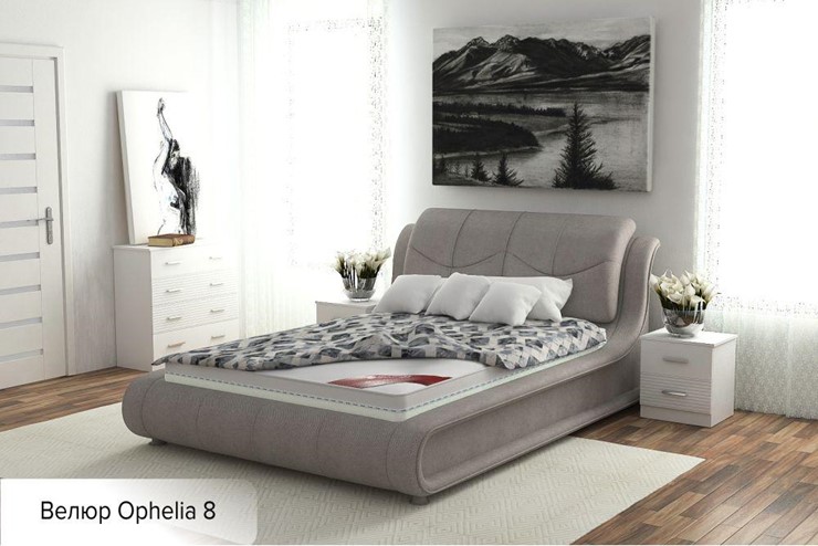 Кровать с подъемным механизмом Сицилия 160х200 (с коробом) в Уфе - изображение 6