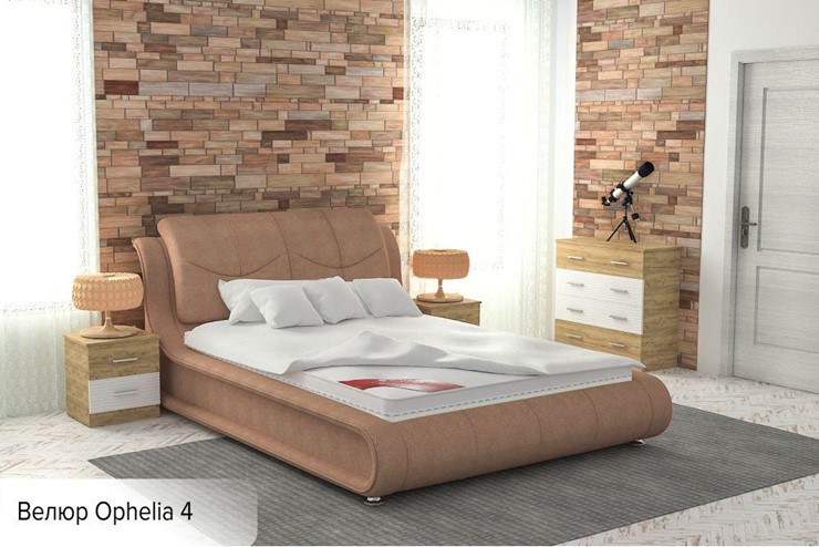 Двуспальная кровать с механизмом Сицилия 180х200 (с коробом) в Стерлитамаке - изображение 5