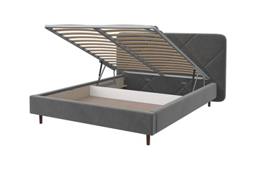 Спальная кровать Лима 160х200 (вариант 2) с подъёмным механизмом в Стерлитамаке - предосмотр 2