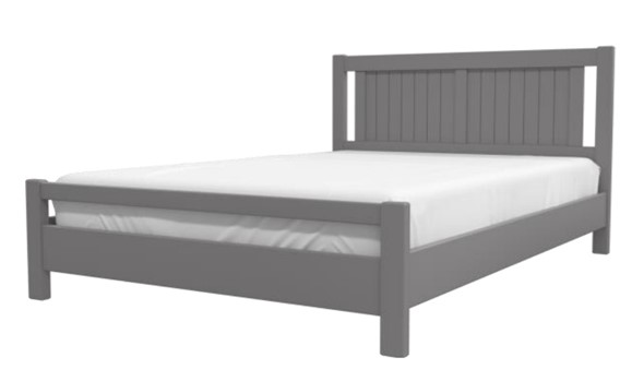 Кровать Ванесса из массива сосны (Антрацит) 160х200 в Стерлитамаке - изображение