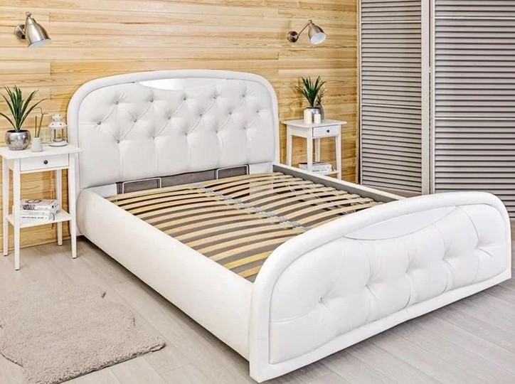 Двуспальная кровать Кристалл 5 1800х1900 без подъёмного механизма в Стерлитамаке - изображение 2